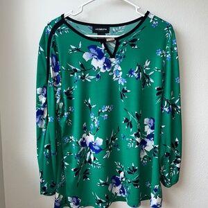 3/4 sleeve work blouse